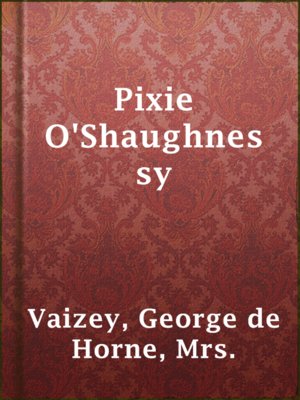Pixie O'Shaughnessy - ebook